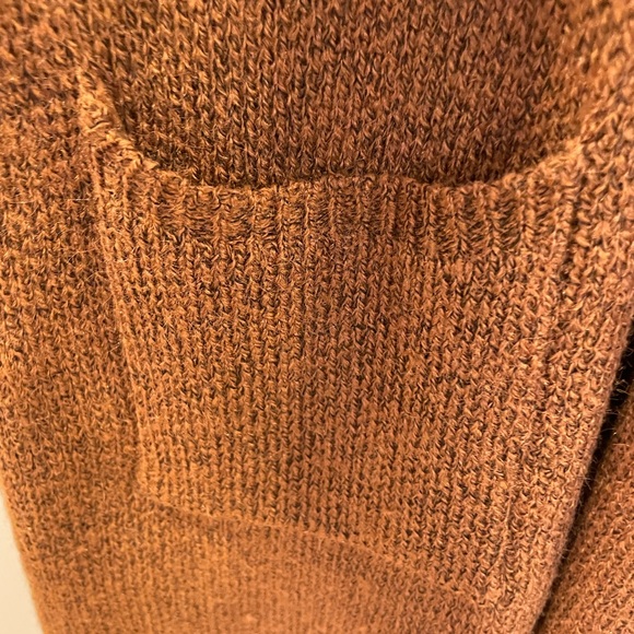brown long sweater vest - Picture 5 of 6